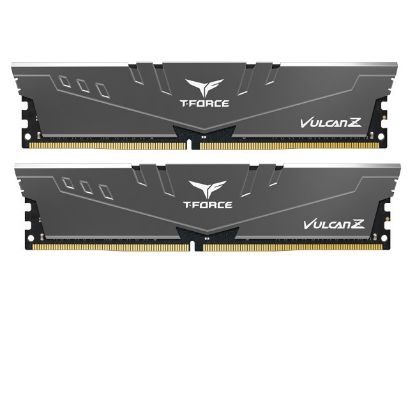  Зображення Модуль пам`яті DDR4 2x8GB/2666 Team T-Force Vulcan Z Gray (TLZGD416G2666HC18HDC01) 